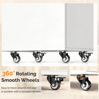 OmySalon Salon Cart with Wheels, 3-Tier Rolling Hair Styling Station, 2 Drawers - Image 6
