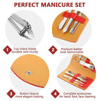 12 Set Manicure Set Bulk Mini Manicure Nail Clipper Kit 7 in 1 Stainless Steel - Image 3