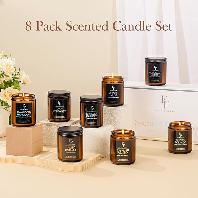 Cashmere Vanilla Scented Candle - Image 5