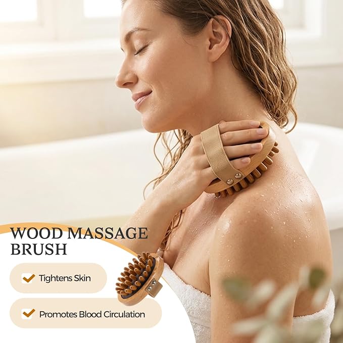 4 Packs Dry Brushing Body Brush Set - Image 5
