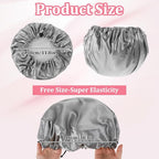 1 Pc Reusable Shower Cap for Women, Hair Cap for Short Hair - Image 3