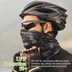 SATINIOR Summer Camo Neck Gaiter UV Protection Cooling Face Mask Sun Hood - Image 5
