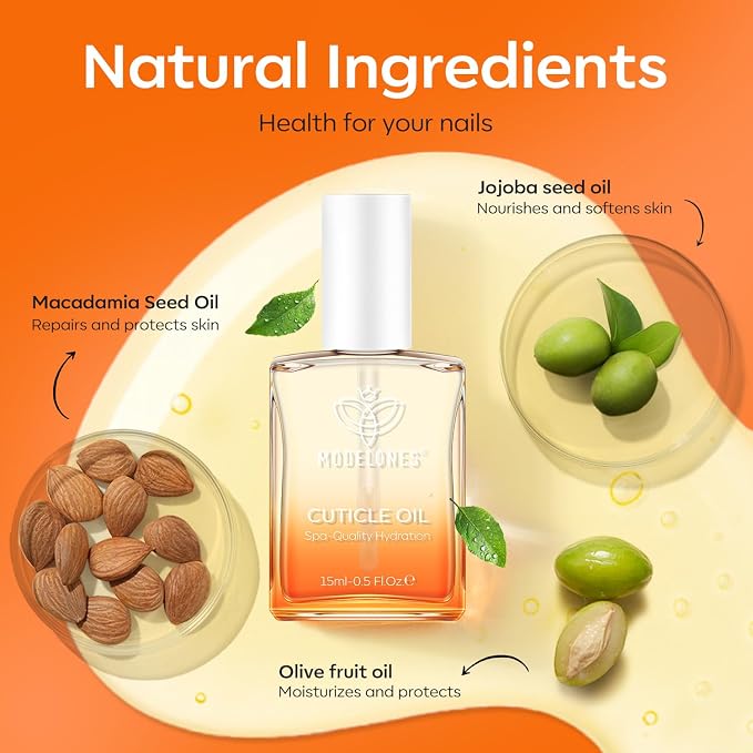 modelones Nail Strengthener Cuticle Oil - Image 5
