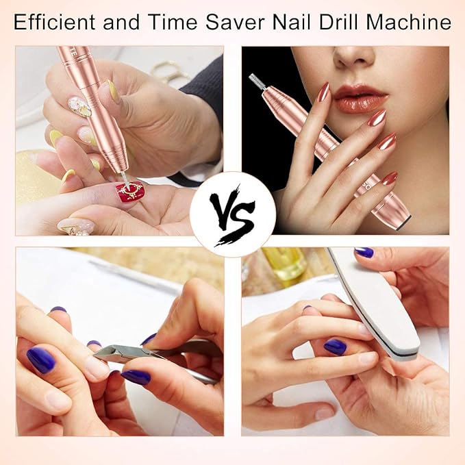 COSITTE Electric Nail Drill, USB Electric Nail Drill Machine - Image 7