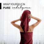 KAHAF COLLECTION 100% Cotton Bath Towels, 24x48 Pack of 6 Towels, Quick Dry - Image 2