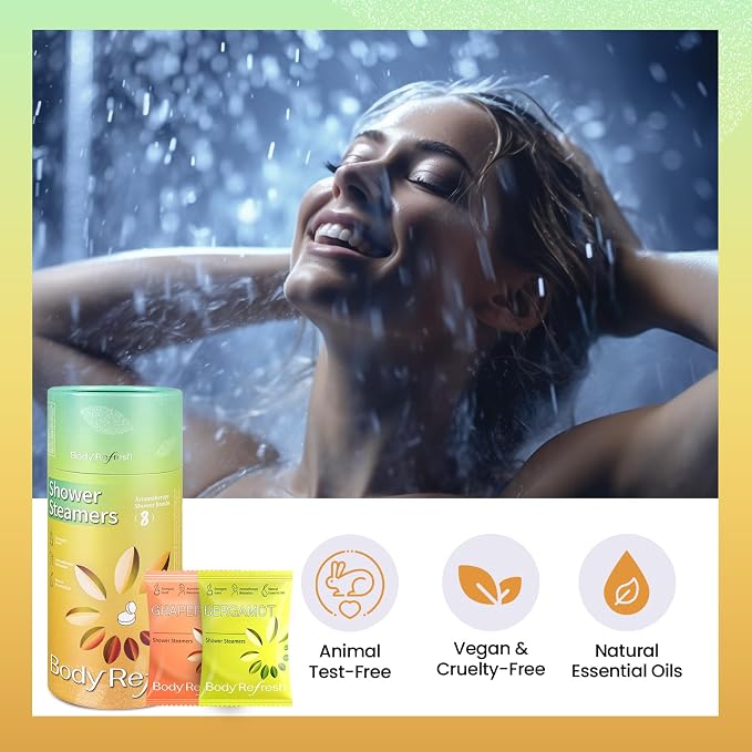 BodyRefresh Shower Steamers Aromatherapy 8 Pack - Image 4