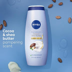 NIVEA Pampering Cocoa and Shea Butter Body Wash - Image 9