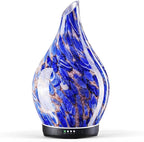 Porseme 280ml Essential Oil Diffuser Glass Color Changing Aroma Air Diffusers by Porseme