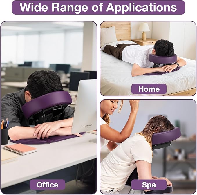 Udefineit Face Down Tabletop Massage Kit, Adjustable Headrest Face Cradle - Image 7