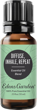 Edens Garden Diffuse Inhale Repeat Essential Oil Synergy Blend, 100% Pure by EdensGarden