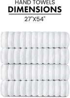 Classic Turkish Towels CTT Premium 4 Pack Bath Towels Set, Made - Image 5