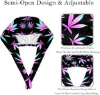 Women's Working Caps with Scrunchies Tarot Pattern Background Lace-Up Hat - Image 3