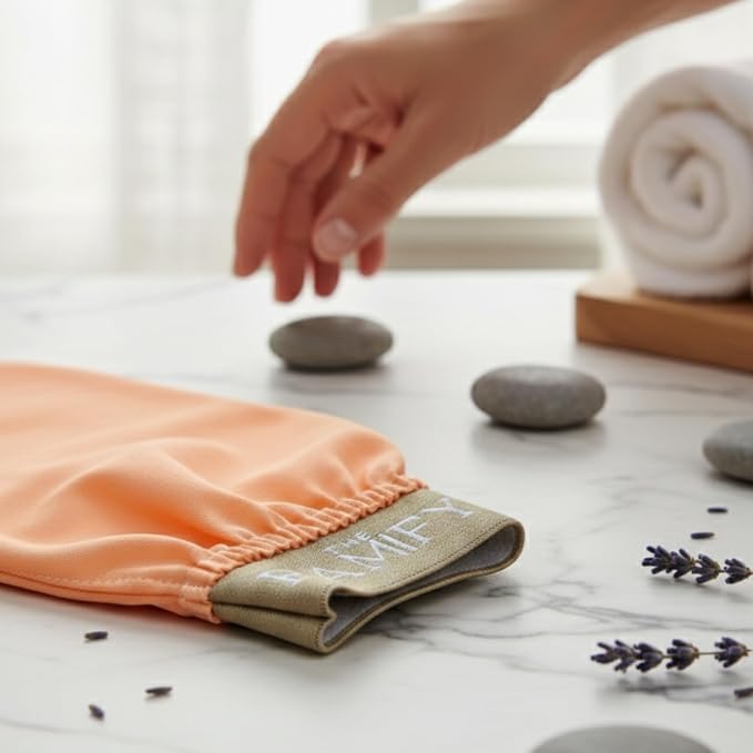 The RAMIFY Silk Exfoliating Gloves - Image 3