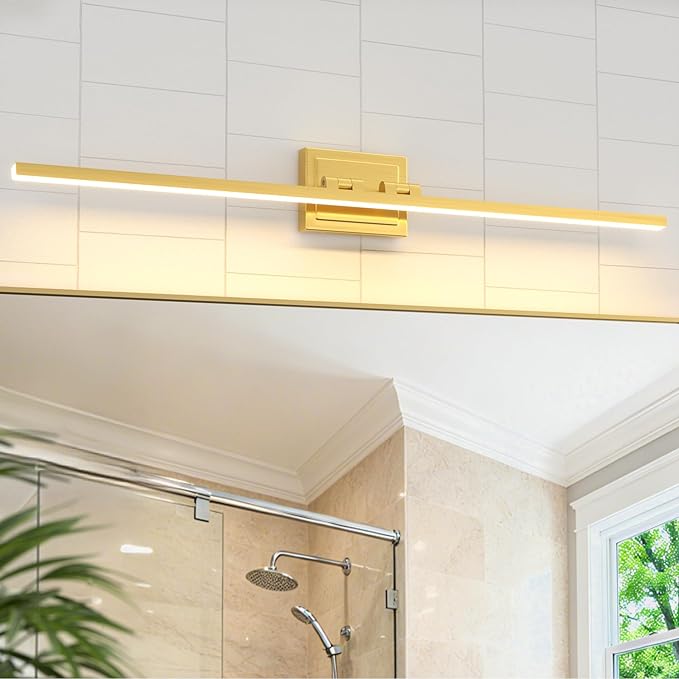 VOLISUN Bathroom Vanity Light 39.4 inch, 24W Dimmable 5CCT Led Bathroom Light by VOLISUN