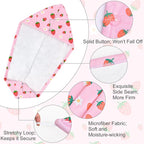Microfiber Hair Towel Wrap for Kids 2 Pack Quick Drying Hair Towels - Image 4