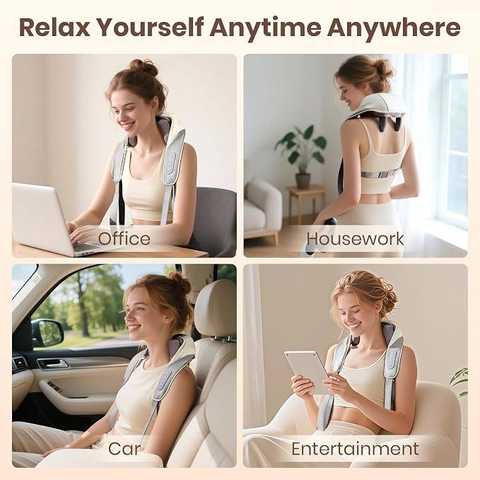 Neck and Shoulder Massager, 6D Neck Massager - Image 6
