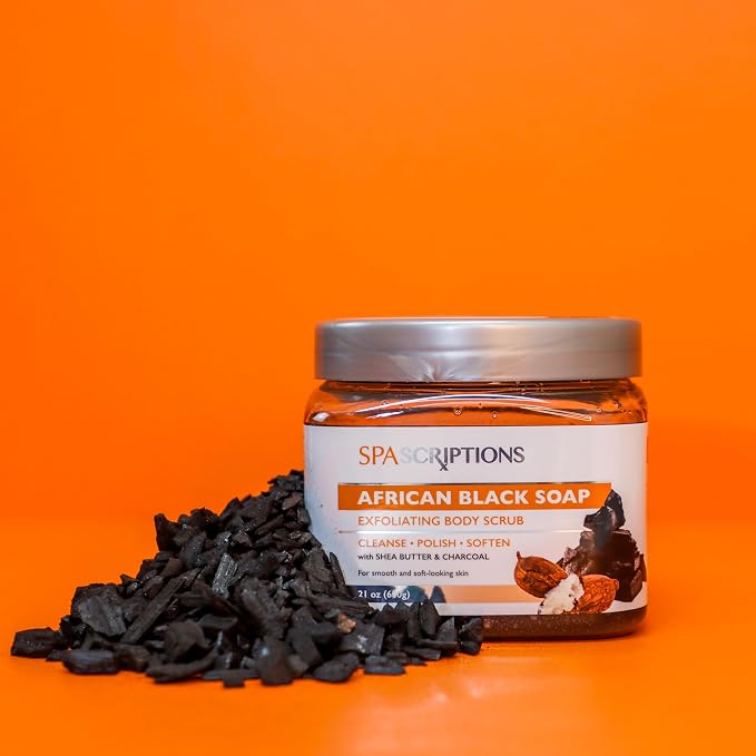 SpaScriptions African Black Soap Sugar Scrub - Image 6