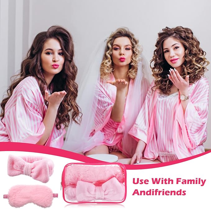 36 Pcs Spa Headband for Women, Makeup Cosmetic Headband for Women 12 Spa - Image 8