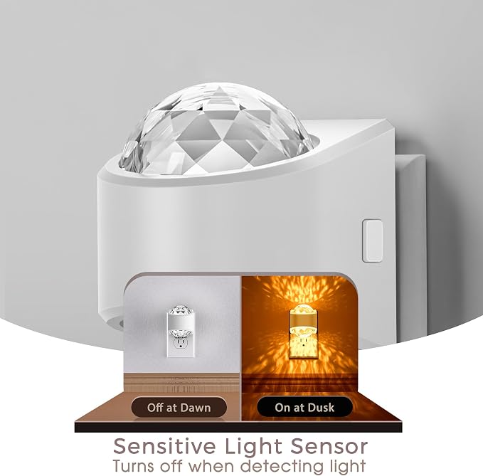 Briignite Night Light Plug into Wall, Color Changing Night Light - Image 4