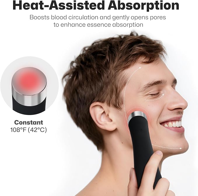 PRITECH Facial Cleansing Brush, Rechargeable Silicone Face Scrubber - Image 6