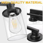 L LOHAS LED 5-Light Bathroom Light Fixtures Over Mirror, Modern Vanity Lights - Image 4