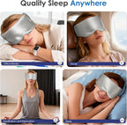 Weighted Eye Mask for Sleeping, Silk Sleep Mask for Side Sleeper - Image 6