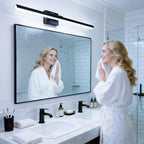 IZORRO Modern Bathroom Vanity Light 40 inch, 32W Dimmable Led Bathroom Light - Image 6