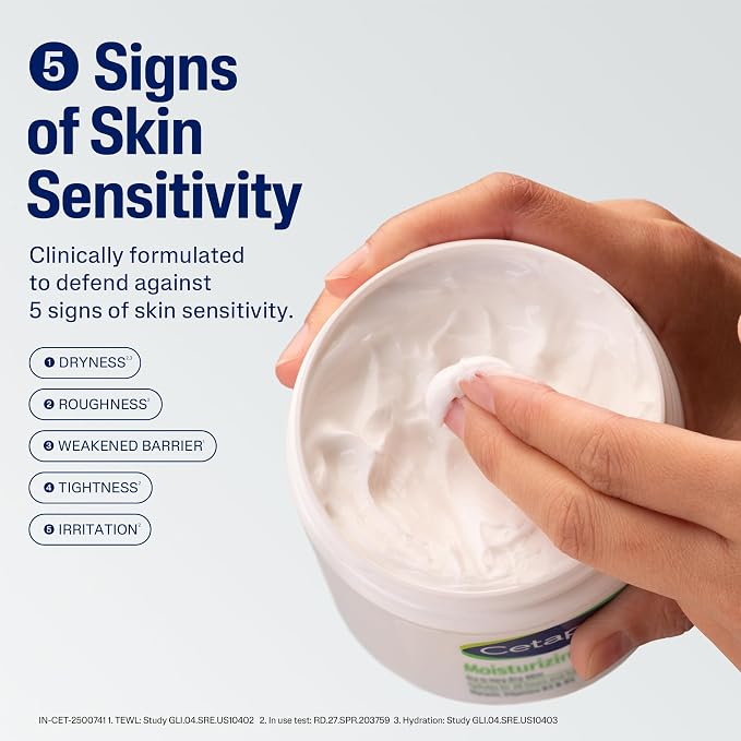 Cetaphil Face & Body Moisturizer, Hydrating Moisturizing Cream - Image 7