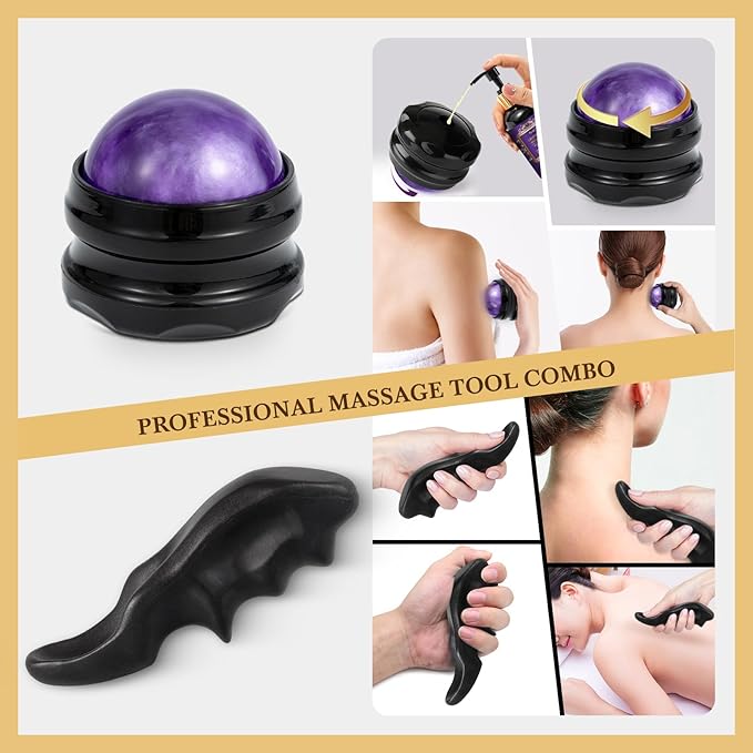 Pjordo 3 Pack Massage Oil for Massage Therapy, Lavender Oil for Relaxation - Image 6