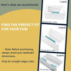 Roslim Bathtub Splash Guard for Tub - Image 5