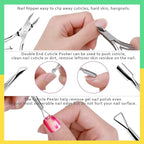FANDAMEI Nail Buffer and File, Nail Care Kit - Image 6