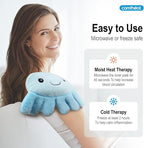 Octopus Microwave Heating Pad for Pain Relief, Unscented Microwavable Heating - Image 4