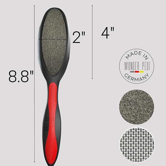 Made in Germany Ceramic Stone and Stainless Steel Foot File, Double Sided - Image 6