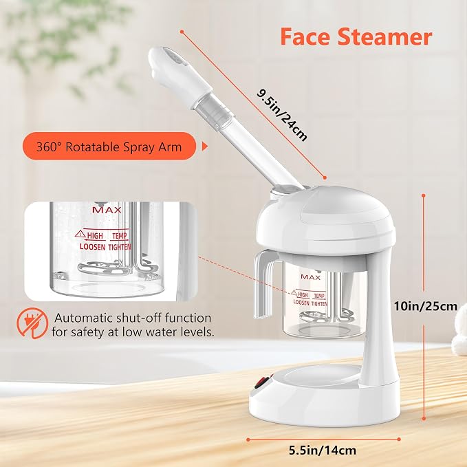 Facial Steamer - TASALON Ozone Face Steamer - Image 5