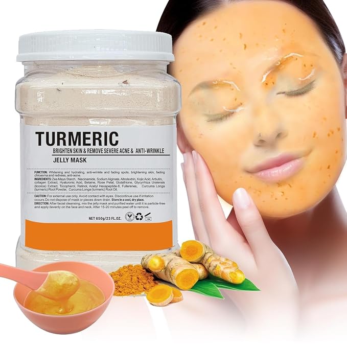 Jelly Mask for Facials Professional, Hydrating & Moisturizing Peel-Off Natural by Unknown