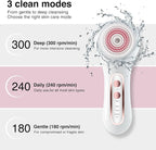 UMICKOO Electric Facial Cleansing Brush, 2-Way Rotating Face Scrubber - Image 5