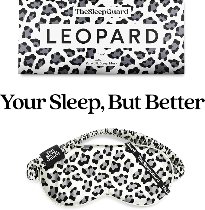 TheSleepGuard Pure Silk Sleep Mask Light Blocking Travel Essentials. Eye Masks - Image 6