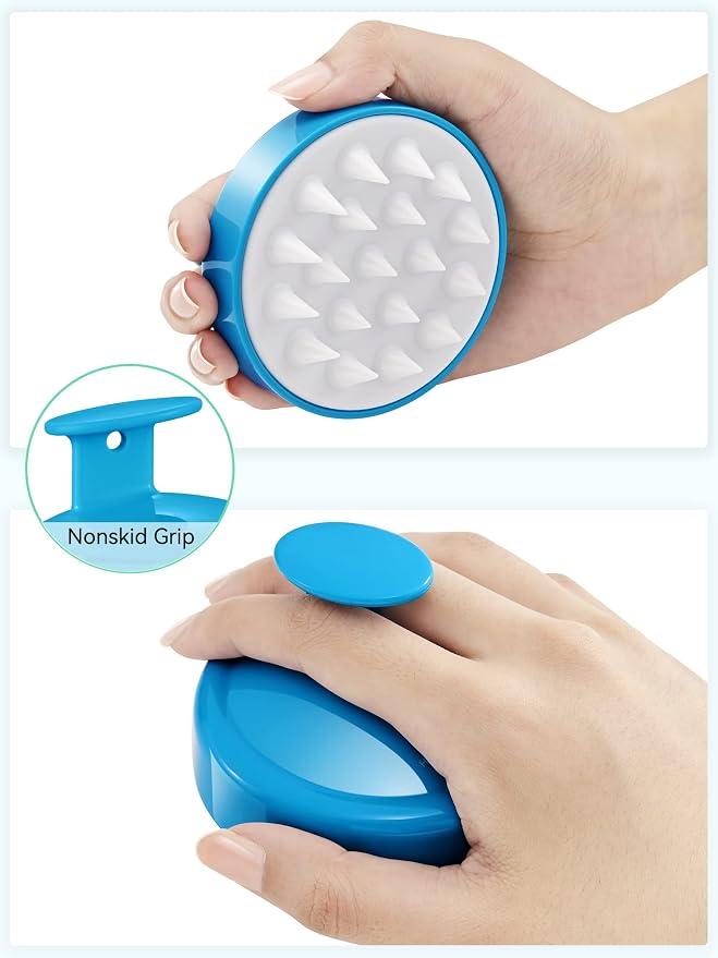 HEETA Scalp Massager with Soft Silicone Bristles - Image 2