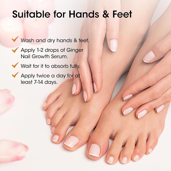 Gellen 30ml Ginger Nail Growth Serum - Image 9