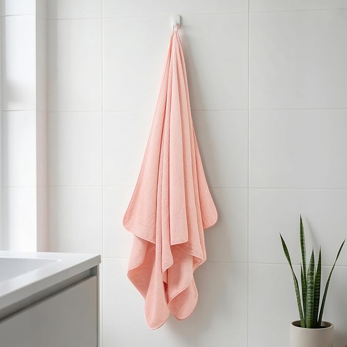 REDKISS Pack of 2 Jumbo Bath Sheets, 40 x 80 Inches Microfiber Bath Towels - Image 7