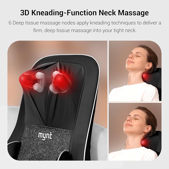 Mynt FSA Eligible HSA Approved Shiatsu Neck and Back Massager - Image 5