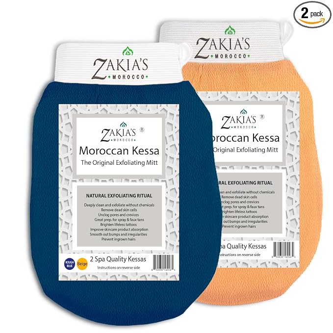 Zakia's Korean Exfoliating Glove by ZakiasMorocco
