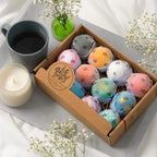 LifeAround2Angels New Faviorite Bath Bombs Gift Set 12 Pack Made in USA Fizzies - Image 2