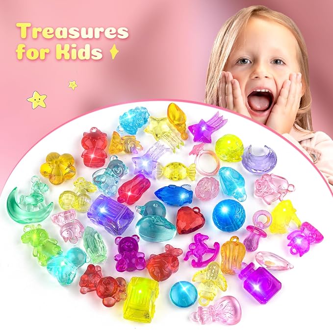 34 + 6 Bath Bombs with Crystal Toys Inside - Image 2
