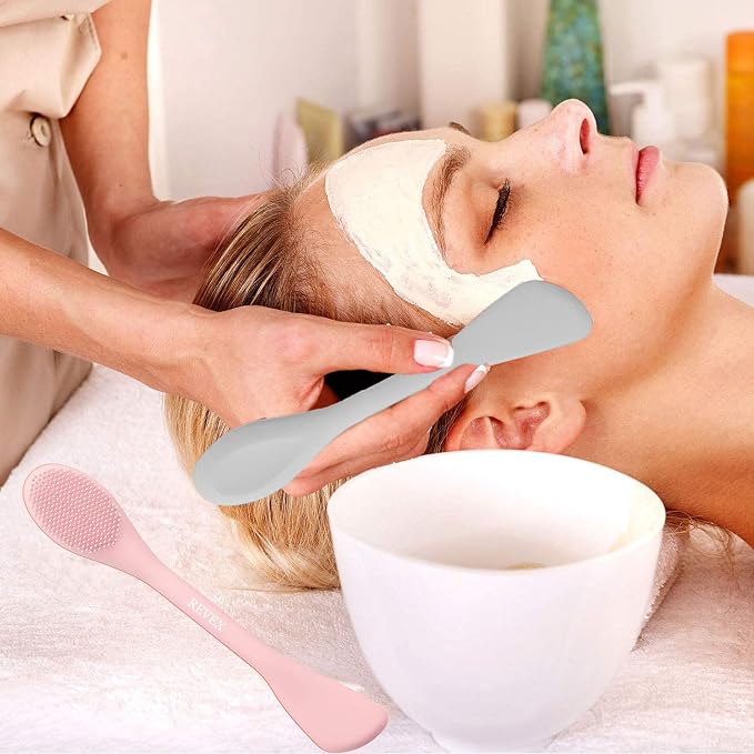 REVEX Silicone Face Mask Applicator, Face Scrubber, Exfoliating Pore Scrubber - Image 6