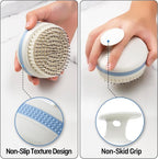 Scalp Massager with Double-Layer Bristles, Anti-Slip Rich-Lathering Hair - Image 6