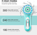 UMICKOO Electric Facial Cleansing Brush, 2-Way Rotating Face Scrubber - Image 4