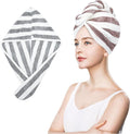 Microfiber Hair Towel Wrap, Soft Lightweight Hair Turben Towel, Super Absorbent by Unknown