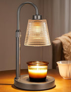 Innqoo Gray Candle Warmer Lamp by Innqoo