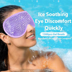 BeeVines Gel Eye Mask, 2 Pack Cooling Ice Masks - Image 5